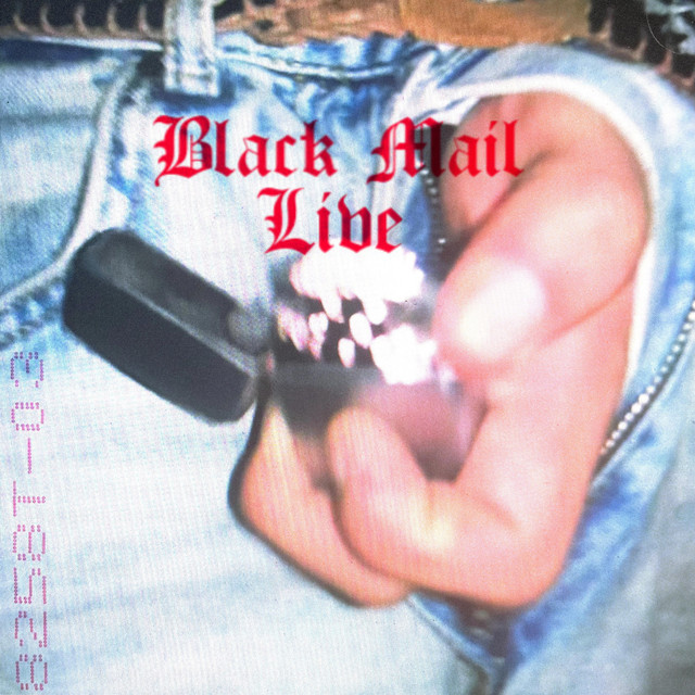 Black Mail<Live cover art