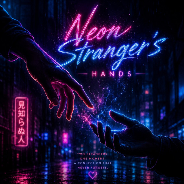 Velvet June - Neon Stranger's hands