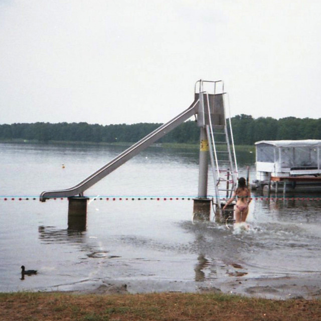 Pool cover art