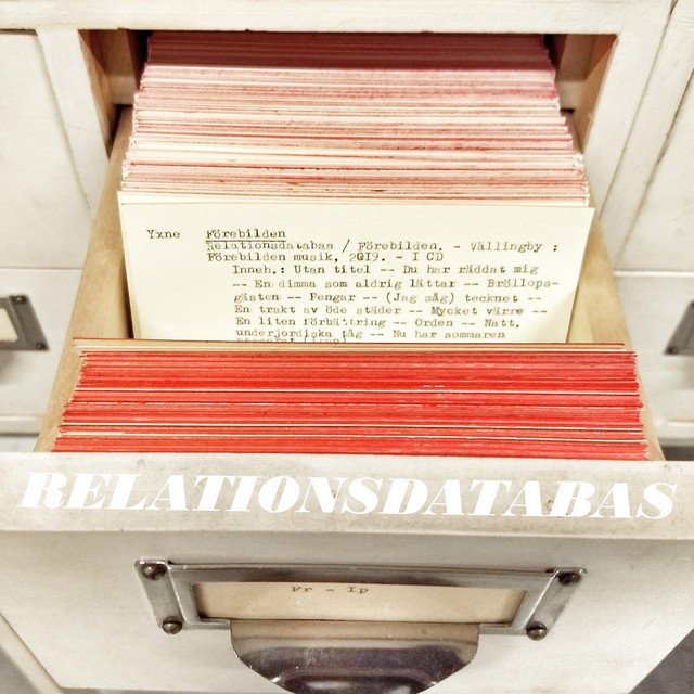 Relationsdatabas cover art