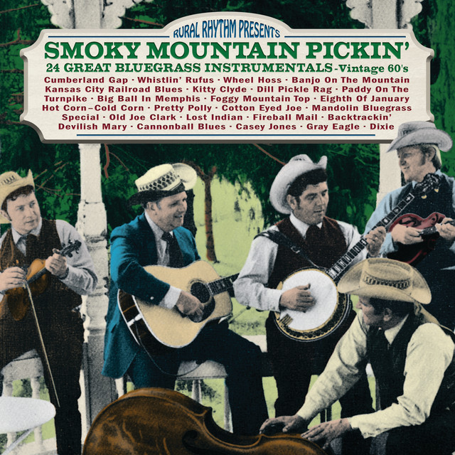 Smoky Mountain Pickin' 24 Great Bluegrass Instrumentals - Vintage 60's cover