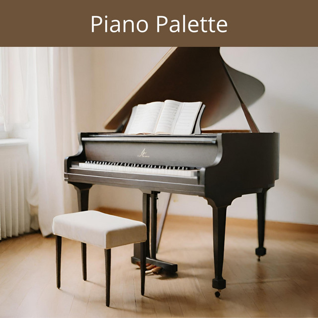 Piano Palette: BGM for Peaceful Moments, Piano Moonlight Dance cover art