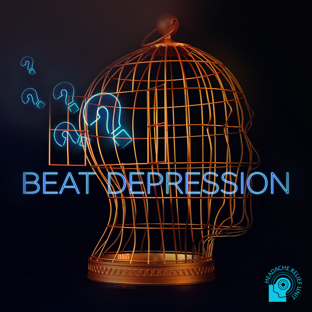 Beat Depression – Balsamic Relaxing Ambient Music with Nature Sounds to Stop Negative Thoughts & Relax, Pain Killers & Insomnia Cures, Headache Relief & Deep Sleep cover