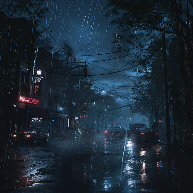Yoga Peace: Rain Chill with Thunder's Rhythm cover art