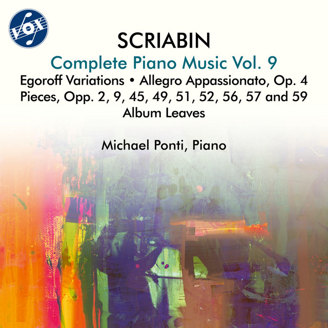 Scriabin: Complete Piano Music, Vol. 9 cover art