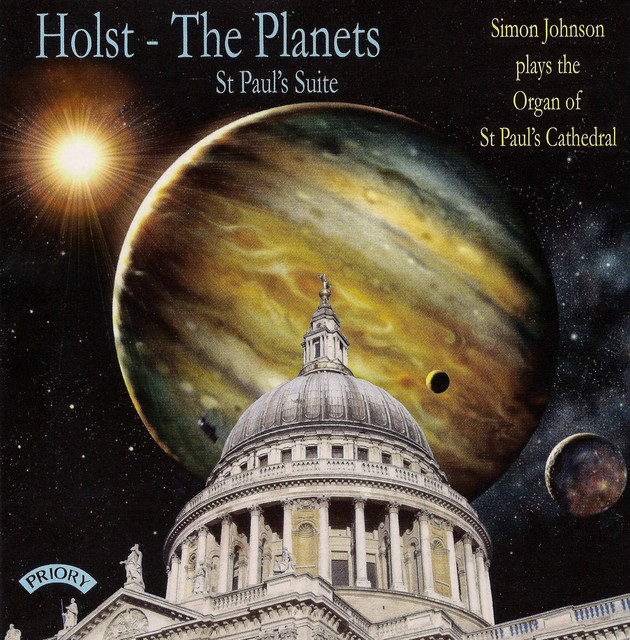 Holst: The Planets & St. Paul's Suite (Arr. for Organ) cover art
