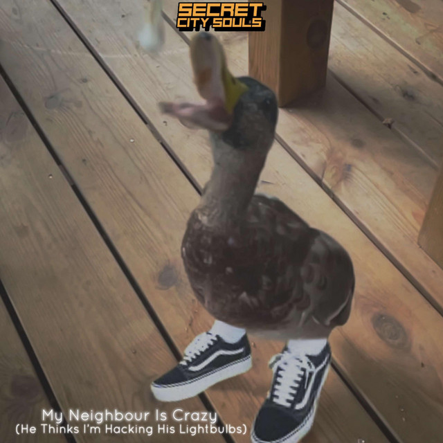 My Neighbour Is Crazy (He Thinks I'm Hacking His Lightbulbs) cover art