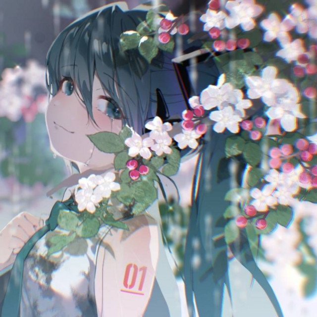 A never-fading dream flower (feat. HATSUNE MIKU) cover