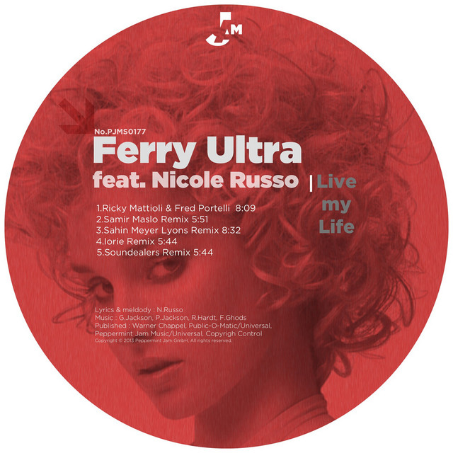 Live My Life (Ricky Mattioli & Fred Portelli Dub) cover art