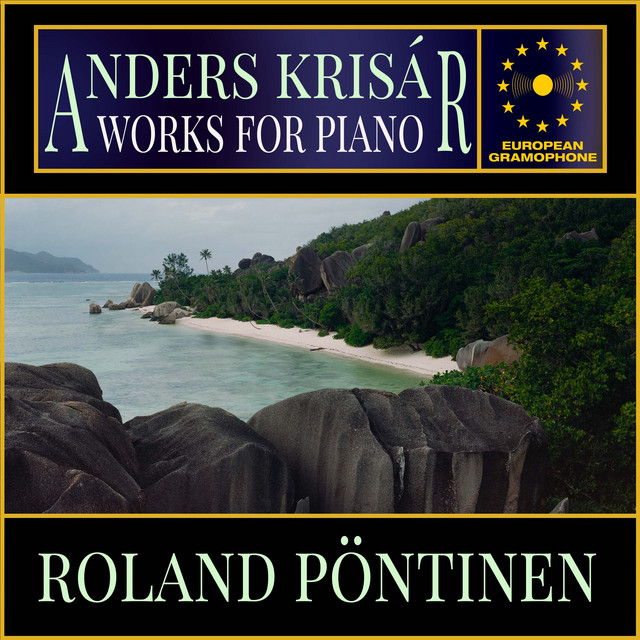 Anders Krisár: Works for Piano cover art