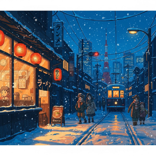 Winter in Tokyo Lofi