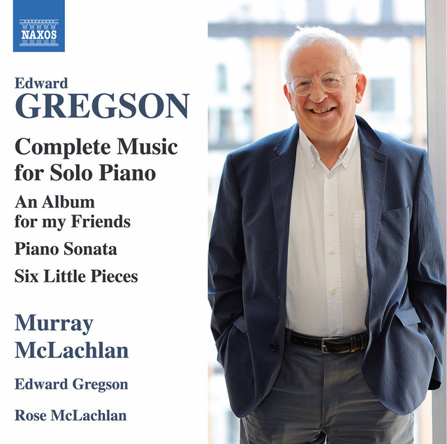 Edward Gregson: Complete Music for Solo Piano cover art