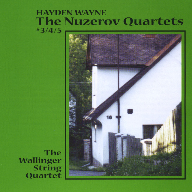 The Nuzerov Quartets No. 3, 4 & 5 cover art