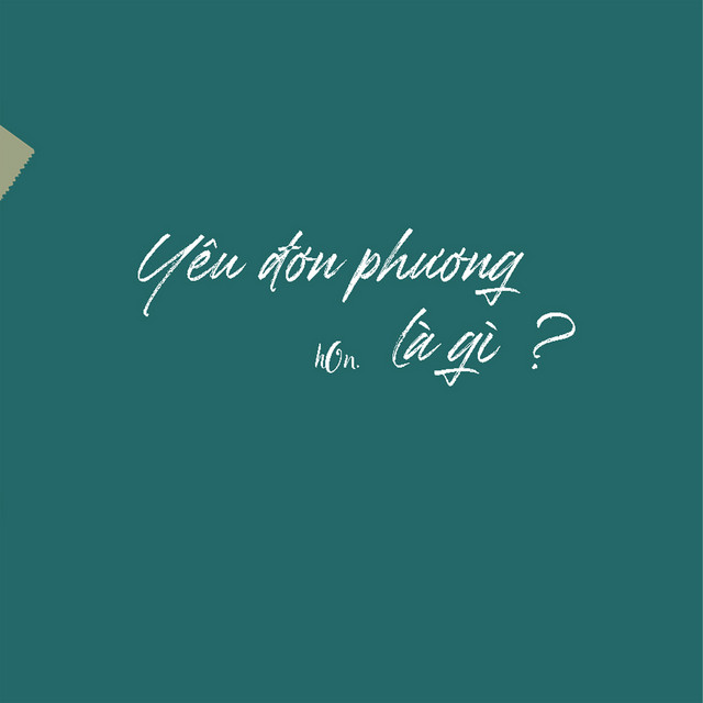 Yêu Đơn Phương Là Gì ?