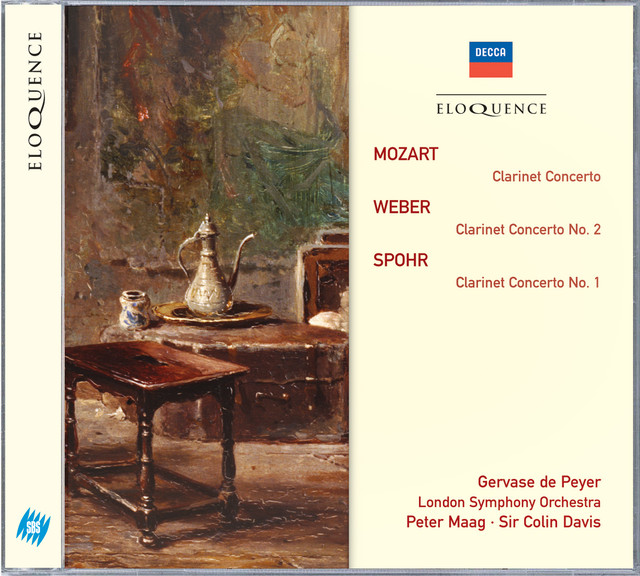 Mozart: Clarinet Concerto; Weber: Clarinet Concerto No.2; Spohr: Clarinet Concerto No.1