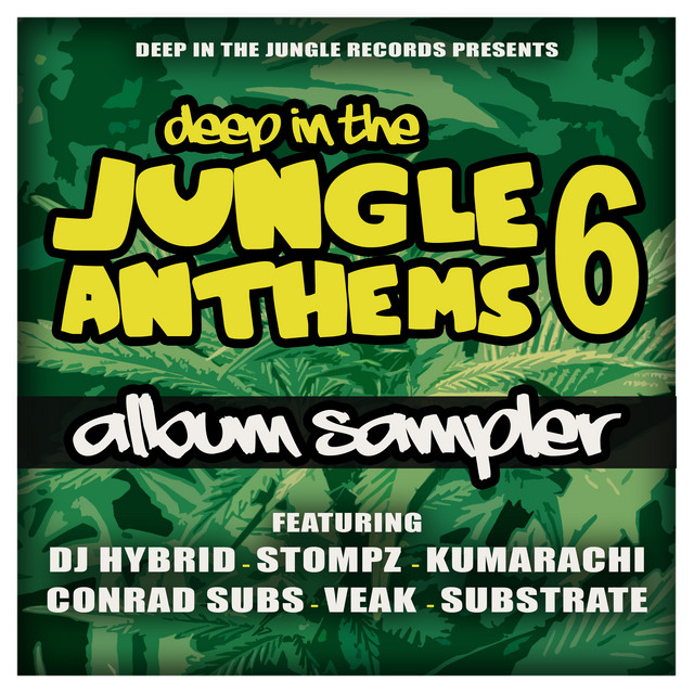 Deep In The Jungle Anthems 6 - Album Sampler cover art