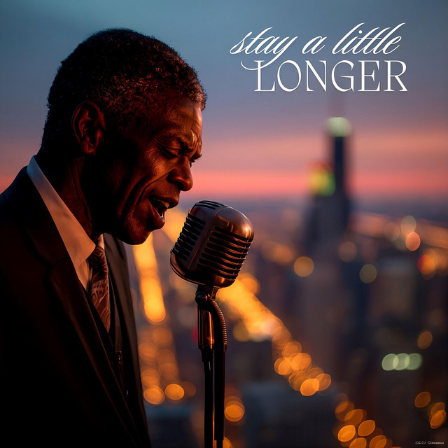 Stay a Little Longer by Eddie Dalton cover design