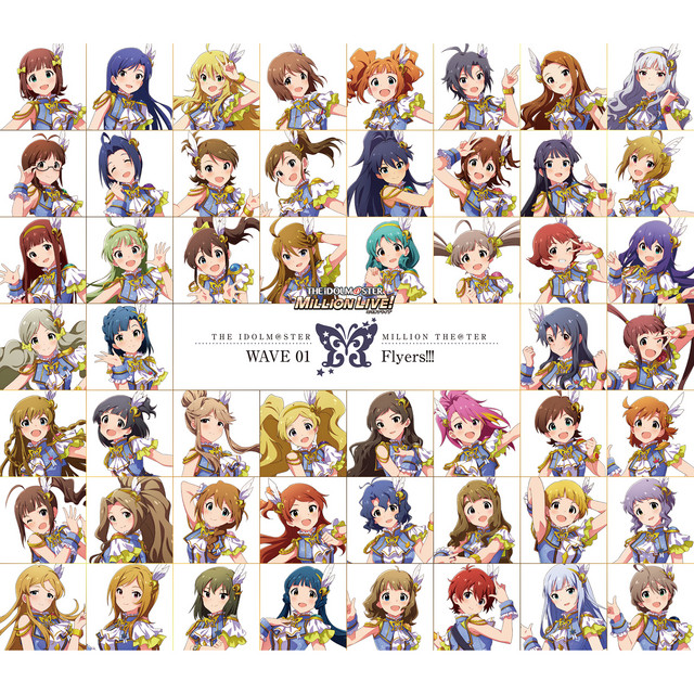 THE IDOLM@STER MILLION THE@TER WAVE 01 Flyers!!! - Single by 765