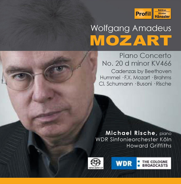 Mozart, W.A.: Piano Concerto No. 20 cover art