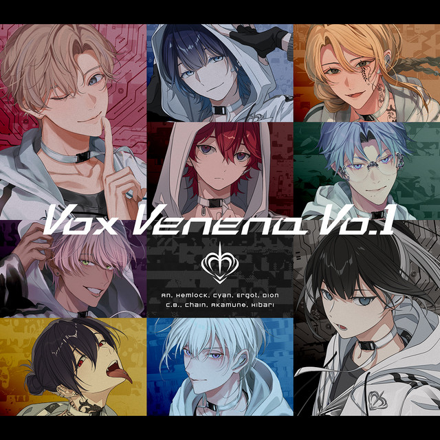 Toxic-a-Holic Character Song Album「Vox Venena Vo.1」 cover art
