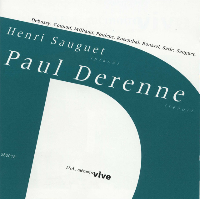 Mélodies françaises (Enregistrements 1957 et 1959) cover art