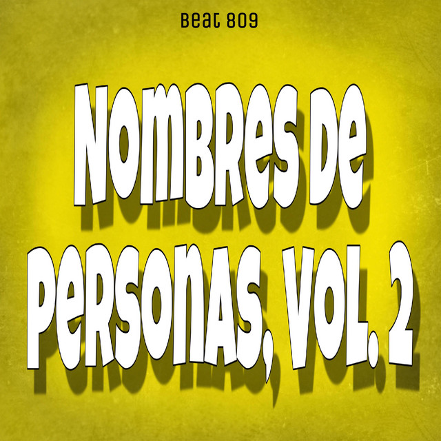 Nombres de Personas, Vol. 2 cover art