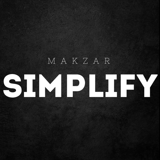 Обкладинка: Simplify — MAKZAR