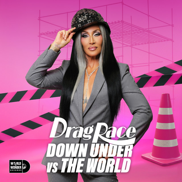 Capa de Get Down Under - The Cast of Drag Race Down Under vs The World