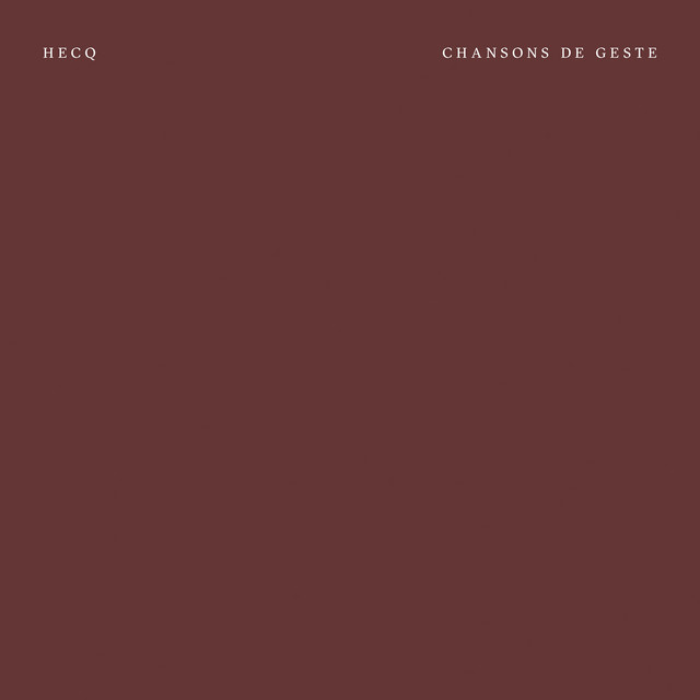 Chansons de geste cover art