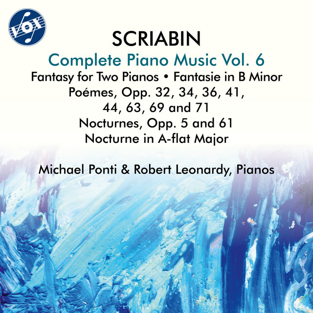 Scriabin: Complete Piano Music, Vol. 6 cover art