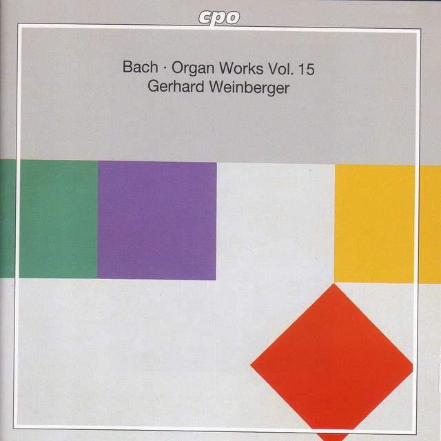 Bach, J.S.: Organ Works, Vol. 15 - Arrangements, Part 2 cover