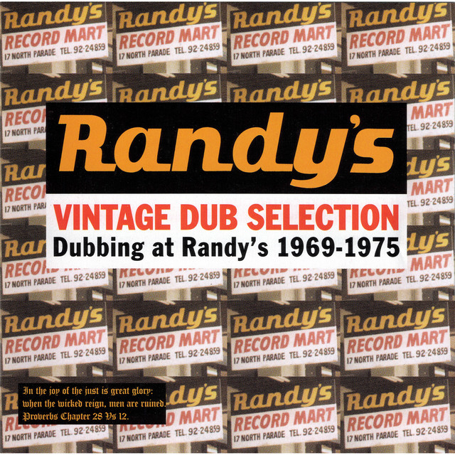 Randy's Vintage Dub Selection 1969-1975 cover