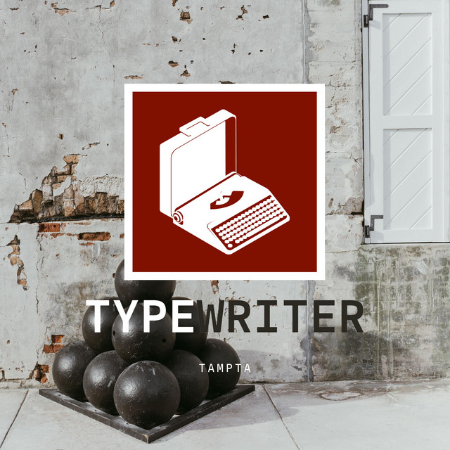 Typewriter cover art