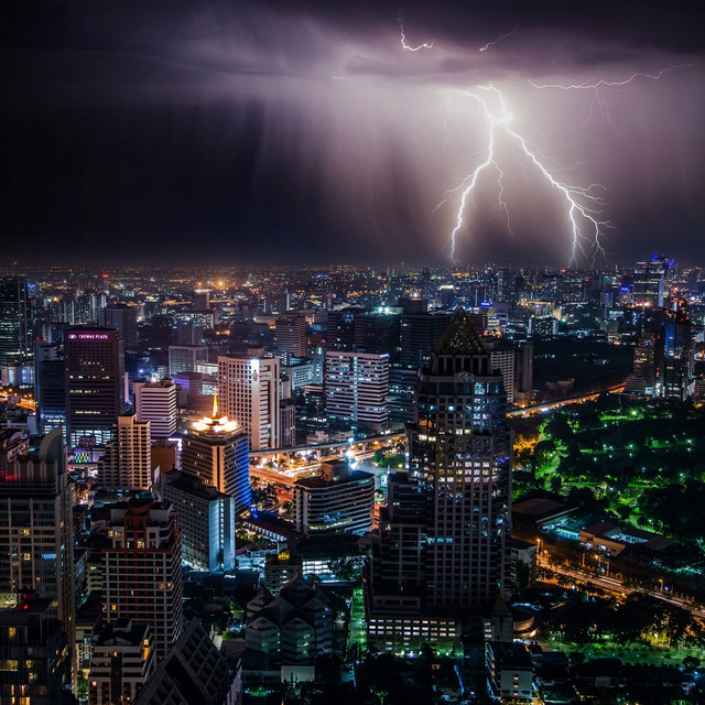 Thunderstorms for Sleep cover art