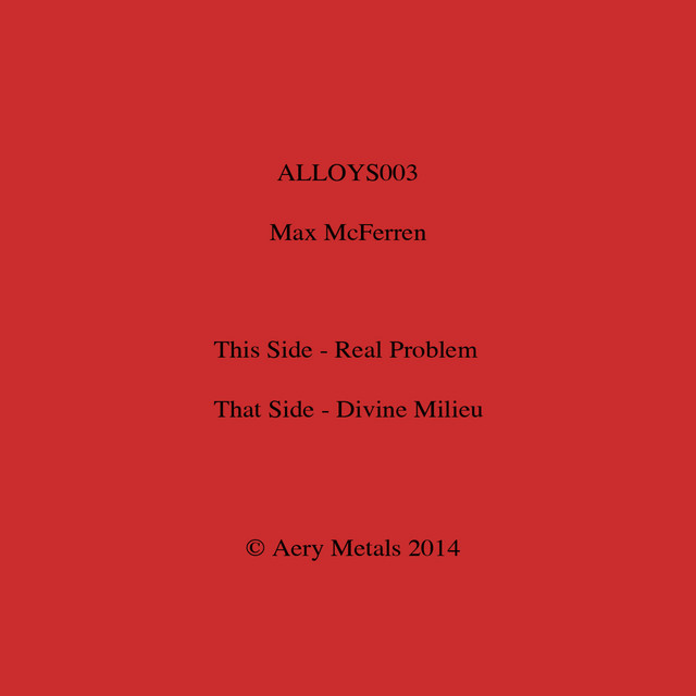 Real Problem cover