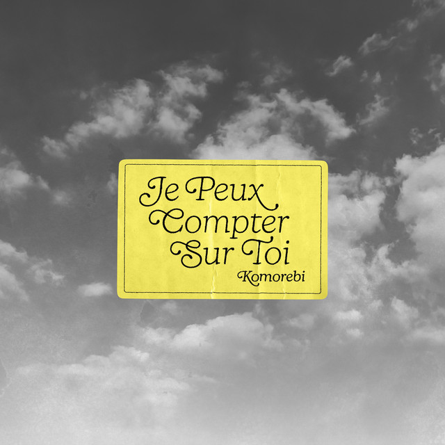 Je peux compter sur toi cover