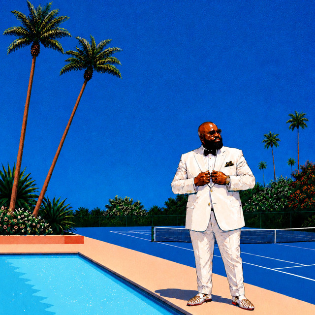 Ricky by the tennis court album image