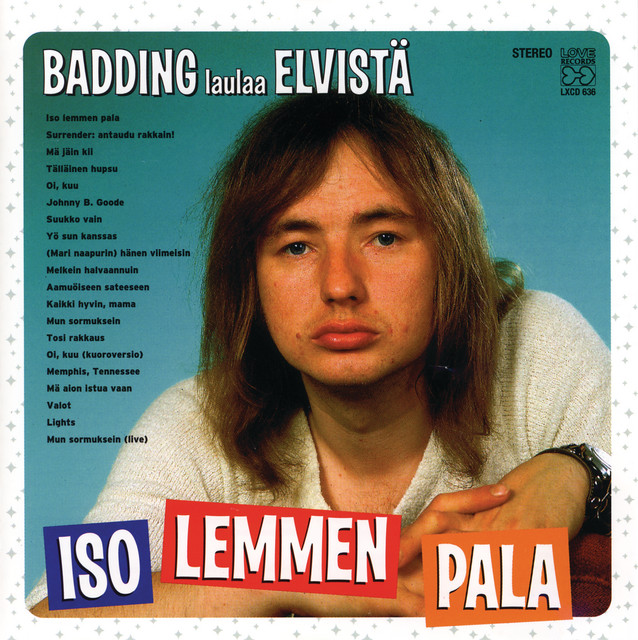 Iso lemmen pala - Badding laulaa Elvistä cover art