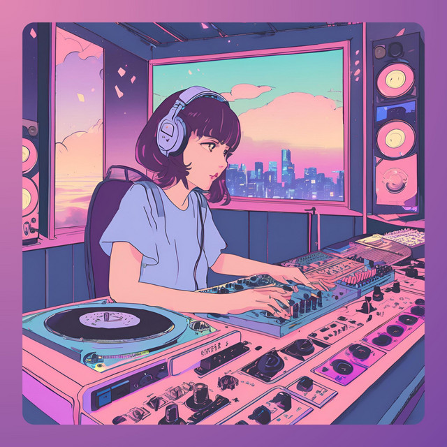 Neon Dreams: Chill Lofi Music cover art