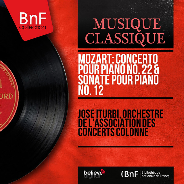 Mozart: Concerto pour piano No. 22 & Sonate pour piano No. 12 (Mono Version) cover art