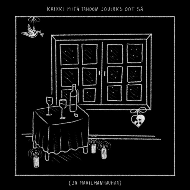 Kaikki mitä tahdon jouluks oot sä (ja maailmanrauhaa) cover art