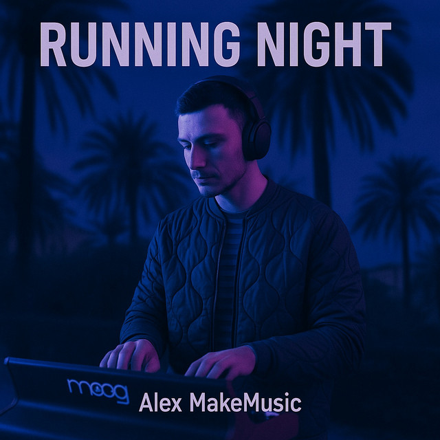 Cover art: Running Night — Alex MakeMusic