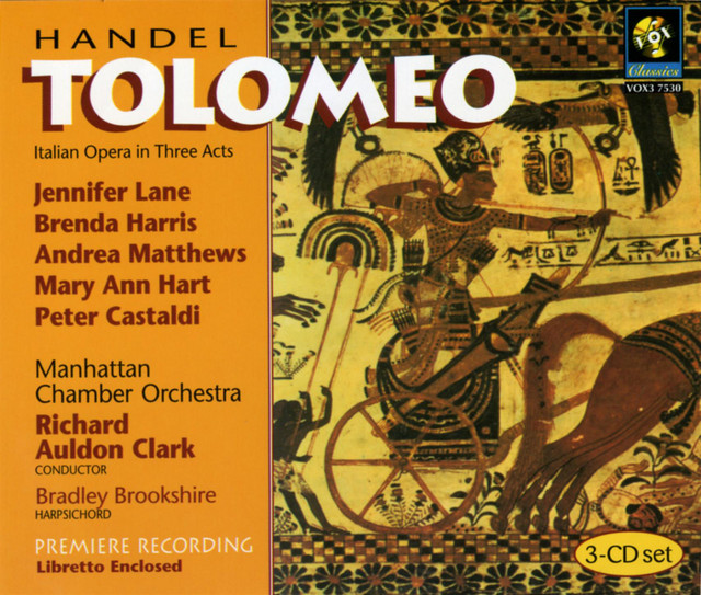 Tolomeo, Hwv 25, Act Iii - Accompanied Recitative: Che Piu Si Tarda Omai (tolomeo)