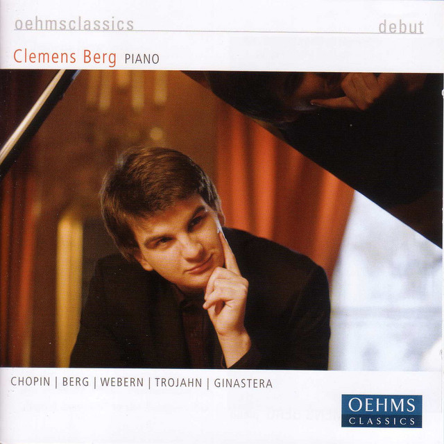 Piano Recital: Berg, Clemens - Chopin, F. / Berg, A. / Webern, A. / Trojahn, M. / Ginastera, A.
