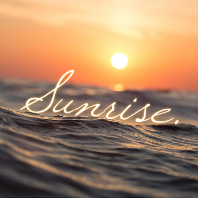 Sunrise cover art