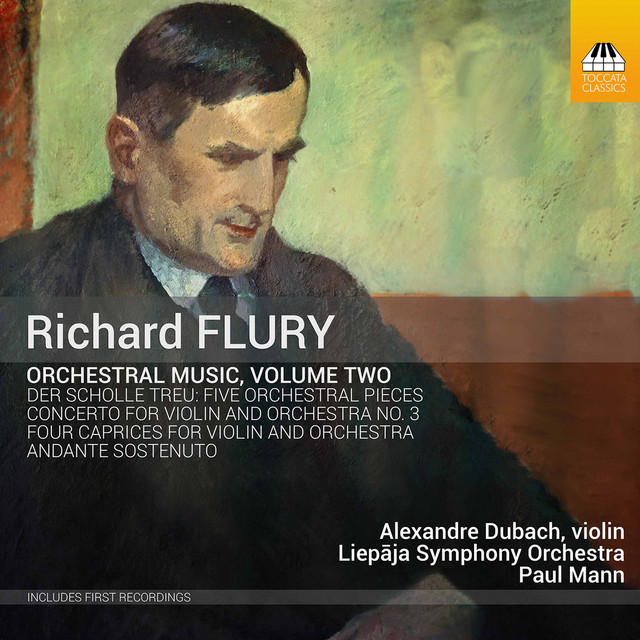 Richard Flury: Orchestral Music, Vol. 2 cover art