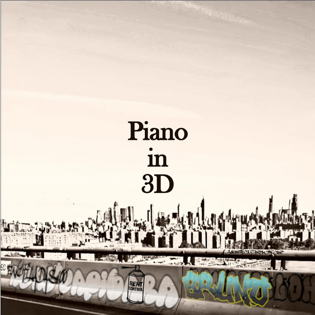 Piano in 3D cover art