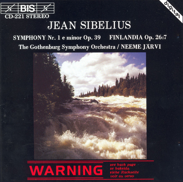 クラシック CD Jean Sibelius , Sir John Barbi Symphony No.1 In E Minor, Pelleas And Melisande TOGE15066 EMI Classics /00110 Sibelius: Symphony No. 1 in E Minor, Op. 39 & Finlandia, Op. 26