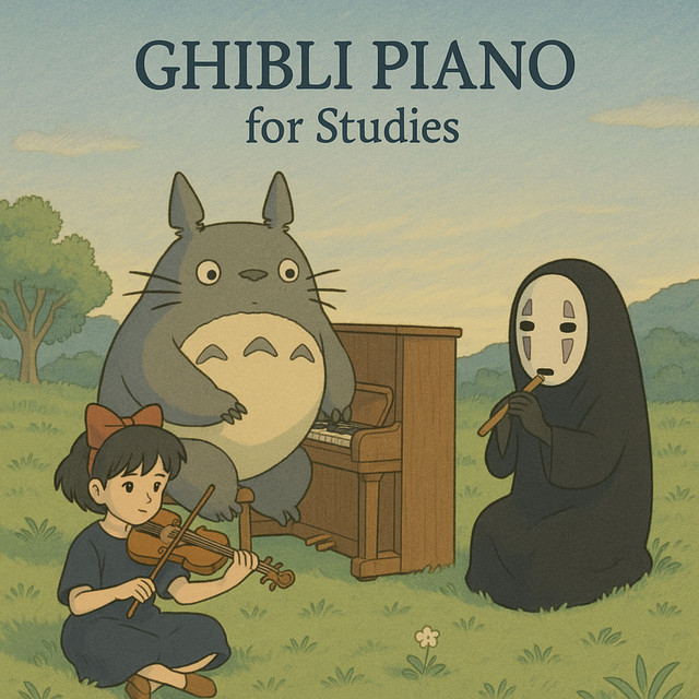 Ghibli Piano for Studies cover art