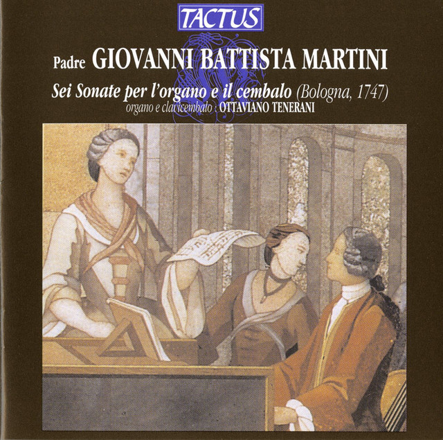 Martini: Sei Sonate per l'organo e il cembalo cover art